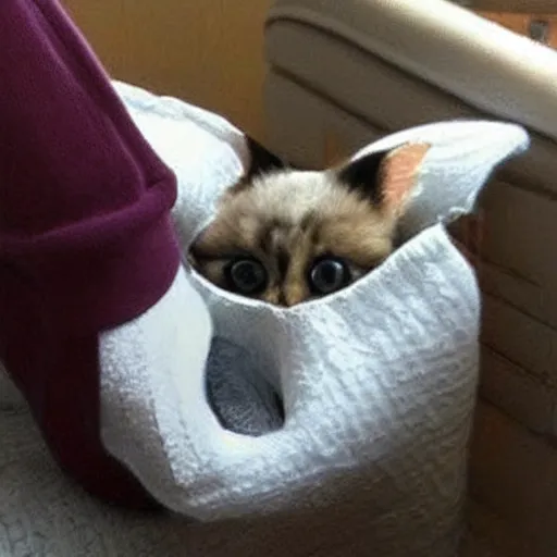 Image similar to socks hiding from their owners