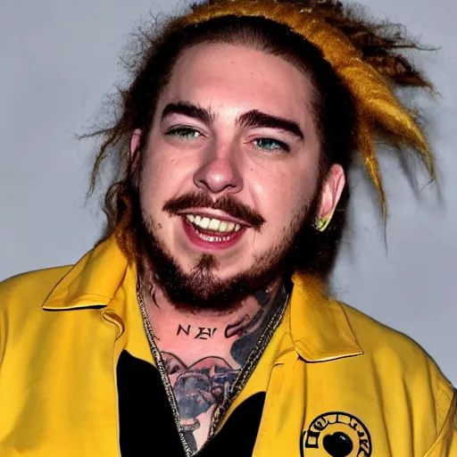 Image similar to post Malone cosplaying as Naruto