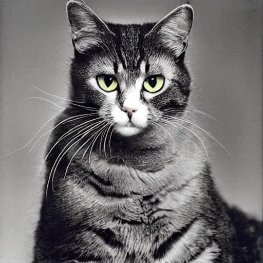 Prompt: photograph of a cat taken by annie leibovitz