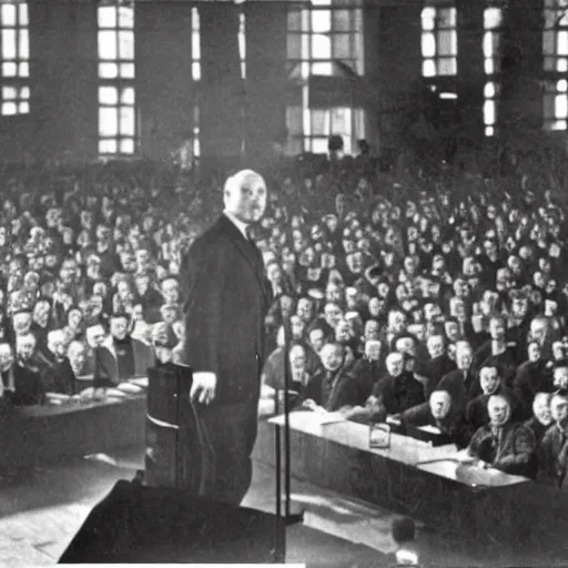 Image similar to kevin o'leary speech in nuremberg 1 9 3 5