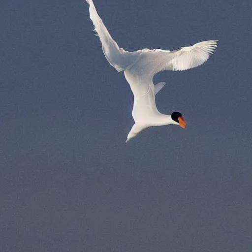 Image similar to a swan - human hybrid dancing on the moon, with the earth and the sun in the background. the earth and the sun are punching each other. space photography