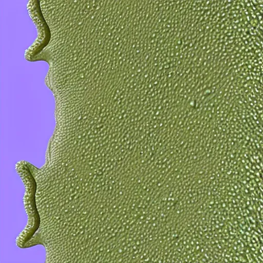 Image similar to mite, coloured scanning electron micrograph