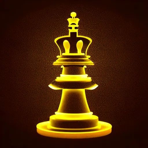 Image similar to vintage instamatic photo of a queen chess piece made of led pin lights, biomechanical, Puddles, Isometric 3D, smooth 3D Illustration, Cinematic Matte Painting, volumetric lighting ,