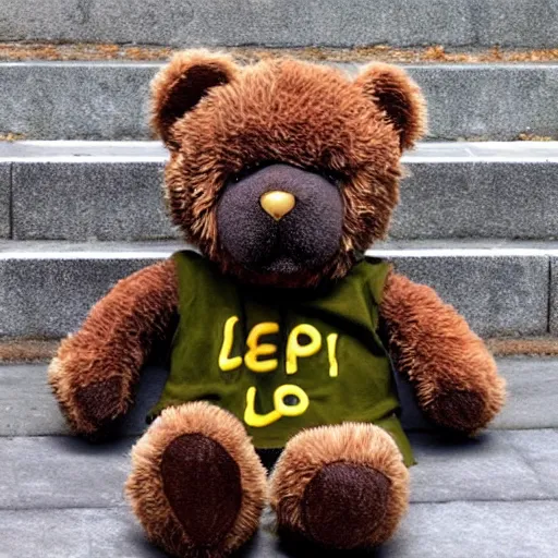 Image similar to ugliest teddy bear