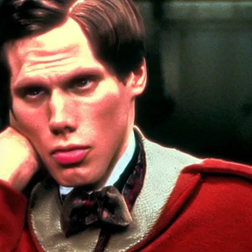 Image similar to Live Action Still of Jerma in Animal House, real life, hyperrealistic, ultra realistic, realistic, highly detailed, epic, HD quality, 8k resolution, body and headshot, film still