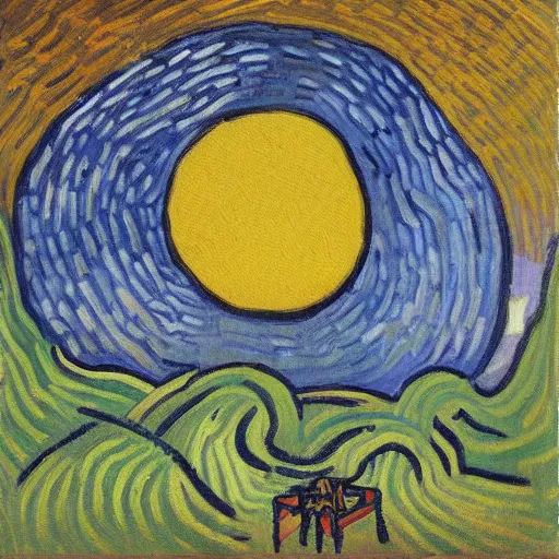 Prompt: “Cannibale Royale logo, an oil painting by van Gogh”