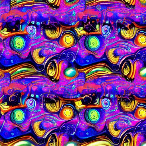 Image similar to psychedelic trippy couch in space, planets, milky way, sofa, cartoon