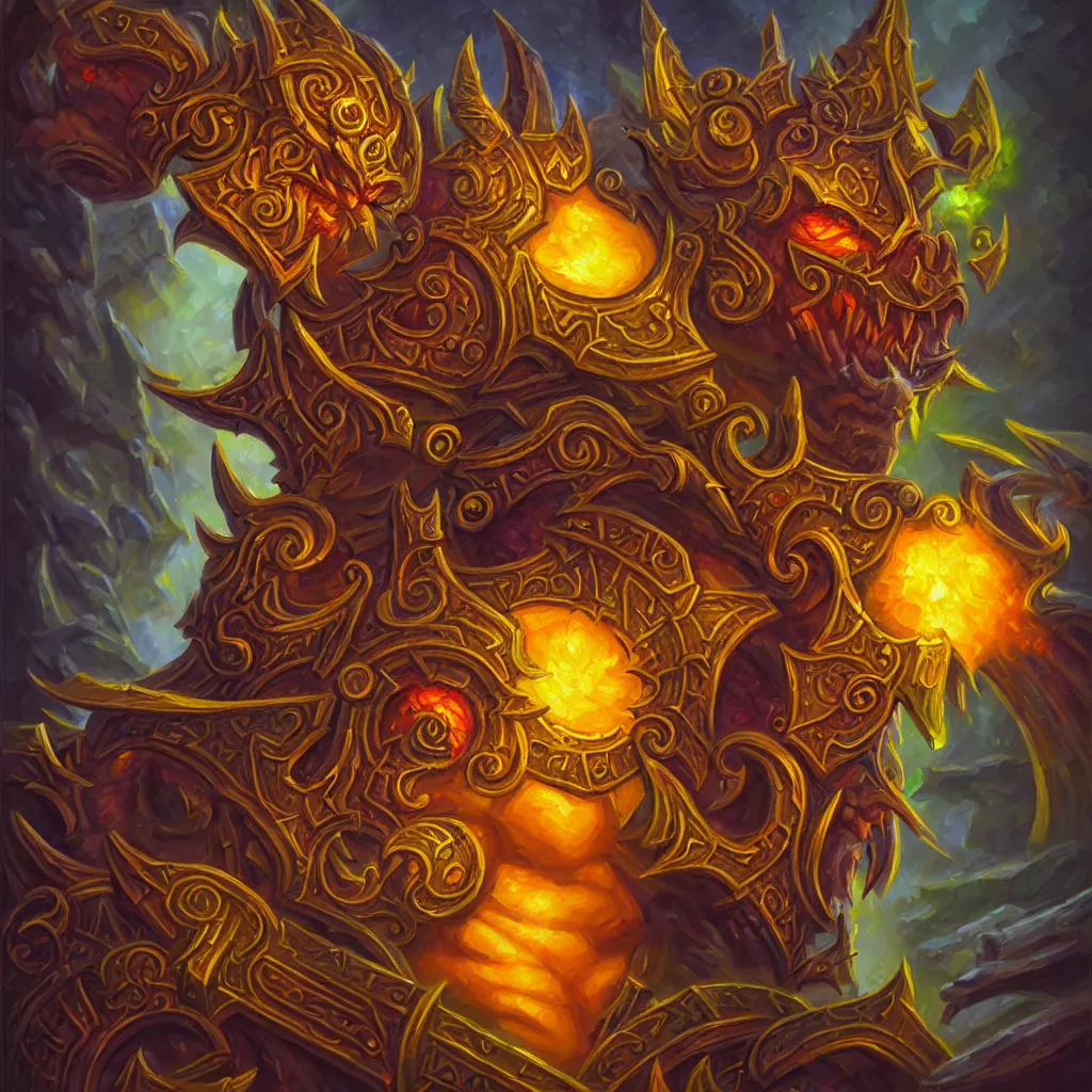 Image similar to World of Warcraft spell icon, intricate detailed oil painting, detailed illustration, oil painting, painterly feeling, centric composition singular character