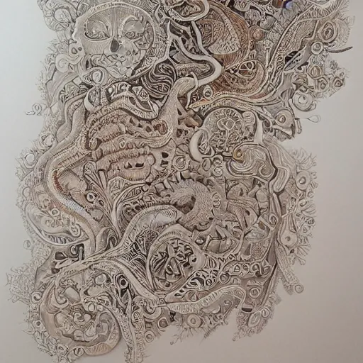 Image similar to intricate detailed painting by charlie immer