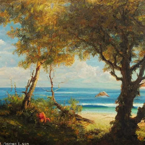 Prompt: oil painting of paradise bastien - lepage