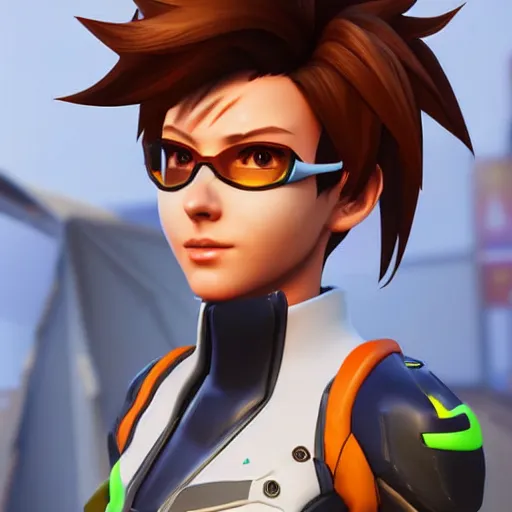 Tracer Character Art - Overwatch 2 Art Gallery