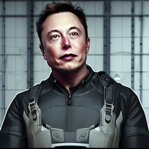 Prompt: portrait of elon musk in death stranding, 2 0 2 1, in game graphic, ps 5 gameplay, screenshot, high quality