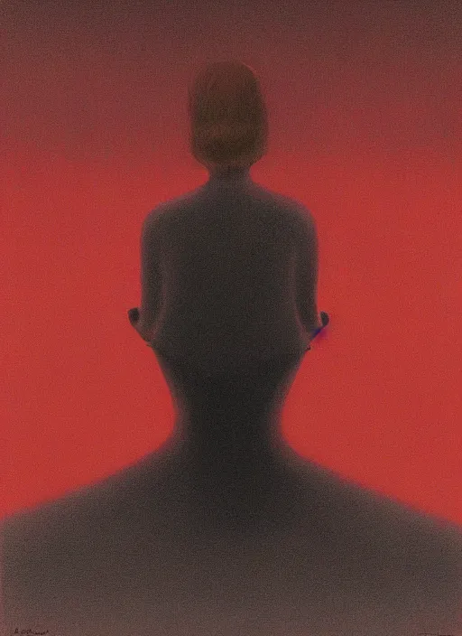 Prompt: twin peaks, book portrait, dalle cooper lost in the red room, in the style of zdzislaw beksinski, hyperrealist, 8 k