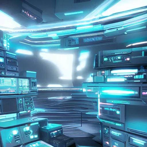 Image similar to multiverse beeple style, octane render