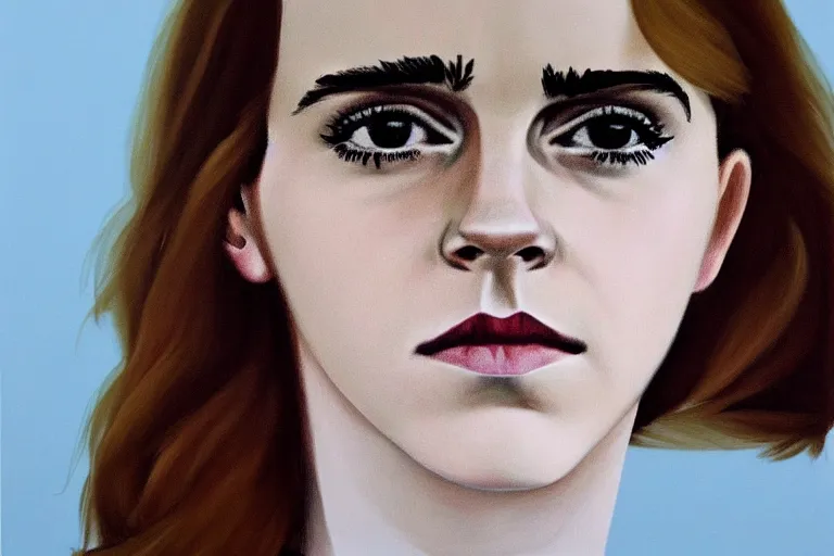 Image similar to portrait of emma watson artwork by tim eitel