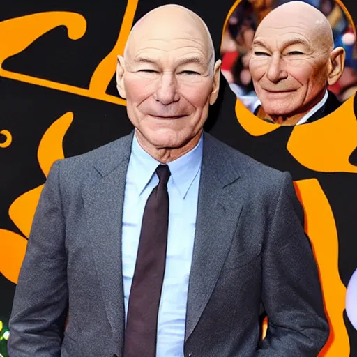 Image similar to Patrick Stewart is a pony from my little pony