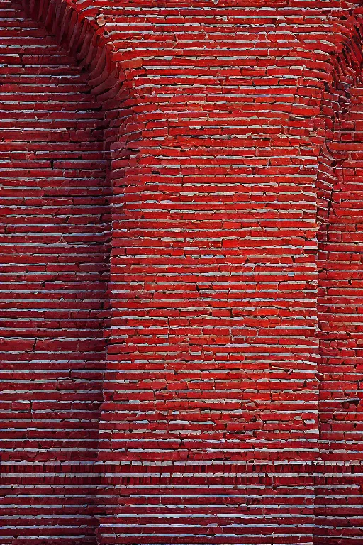 Image similar to photography by ando tadao and wes anderson, kremlin, red square, building with bricks, sharp focus, golden ratio, symmetry, ultra realistic, 8 k