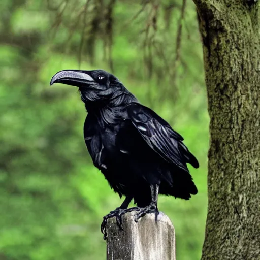 Image similar to dark raven with skull