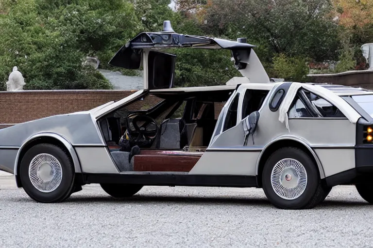 Image similar to limousine 1 9 2 2 delorean