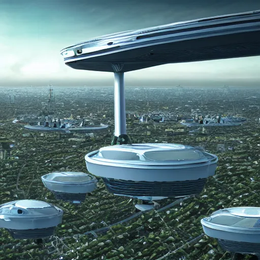 Prompt: A futuristic sky garden floating over polluted London in the year 2500, photorealistic, highly detailed, 4k, 8k