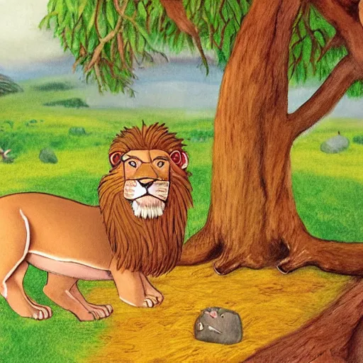 Image similar to a lion by julia donaldson