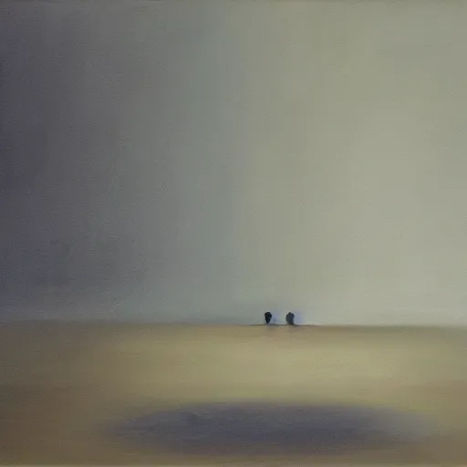 Image similar to loneliness, no people, modern painting