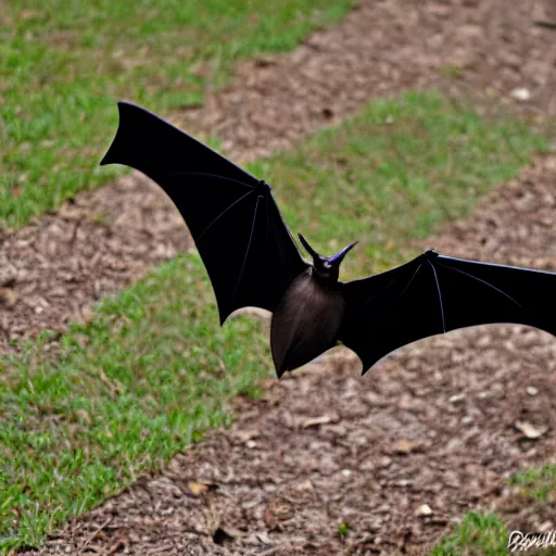 Prompt: A beautiful flapping bat