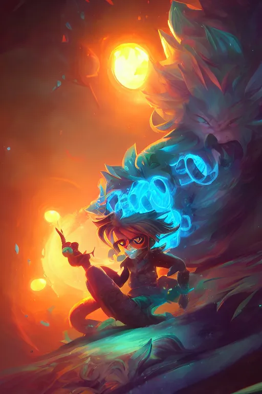 gnar league of legends wild rift hero champions arcane | Stable ...