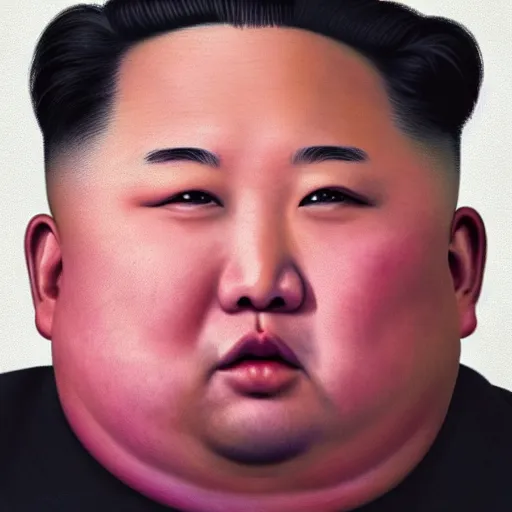 Prompt: Kim-Jong-Un my-600lb-life, high-detail, photorealistic, 4K