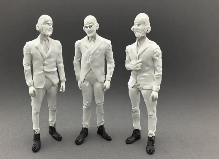 Prompt: Image on the store website, eBay, Full body, 80mm resin figure of Modern Citizens