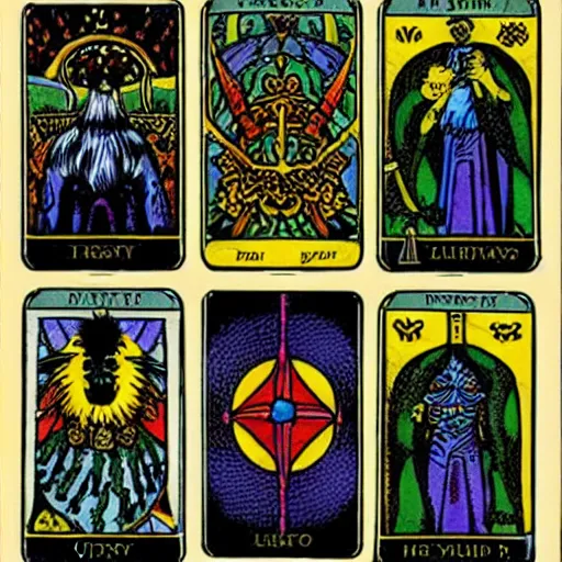 Image similar to tarot cards micha ulrich