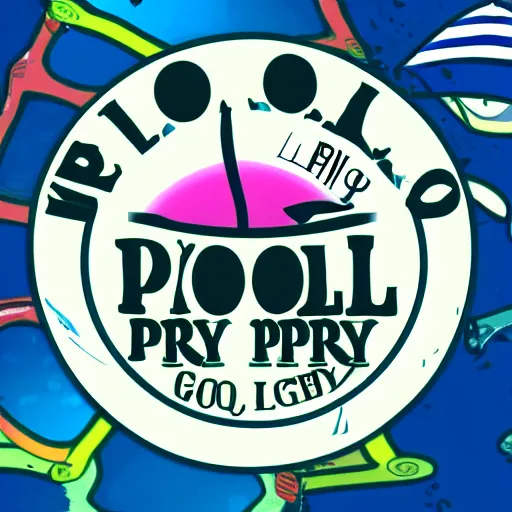 Image similar to pool party gang logo