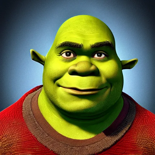 Image similar to shrek really angry