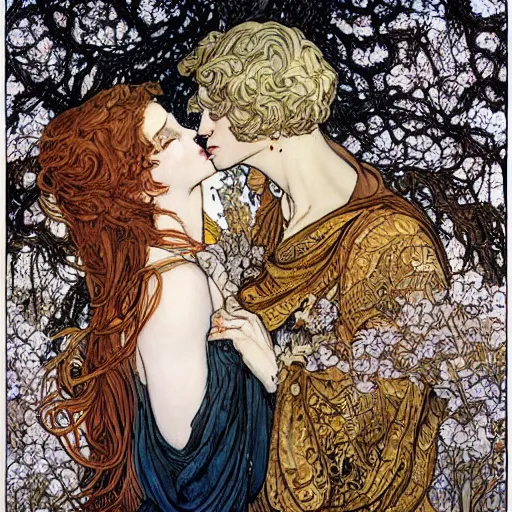 Prompt: Artwork by Rebecca Guay