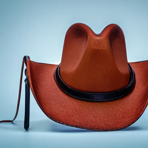Image similar to phone with a cowboy hat