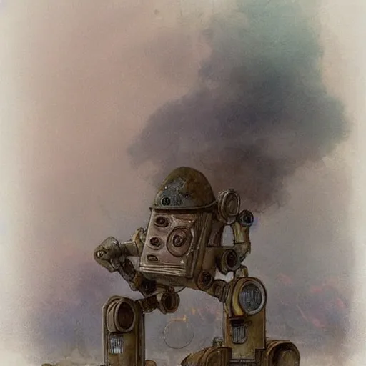 Image similar to (((((((((((cluttered inventors shop full of robots))))))))))) . muted colors. by Jean-Baptiste Monge !!!!!!!!!!!!!!!!!!!!!!!!!!!!!!!!!!!!!!!!