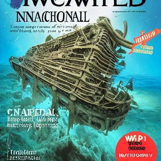 Image similar to Underwater Shipwreck of the Magic Schoolbus, cover of National Geographic