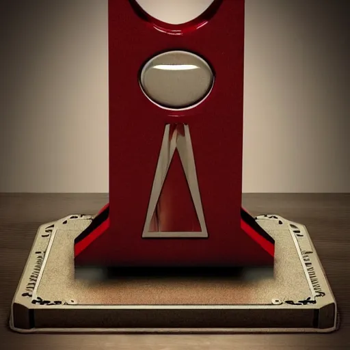 Image similar to a guillotine designed by fisher - price toys, toy guillotine, guillotine!!!!!!!!!!!!!!, high detail product photo, trending on artstation