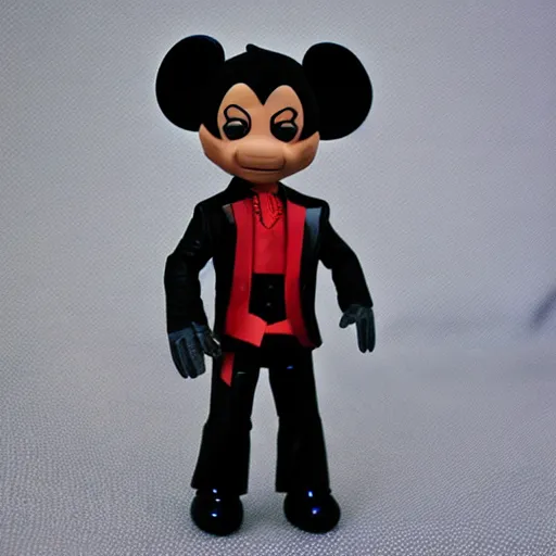 Image similar to single black face michael jackson, michael jackson, black panther, michael jackson, michael jackson, michael jackson, michael jackson, michael jackson, ( ( ( mickey mouse ) ) ), nendroid, malti klarwein style