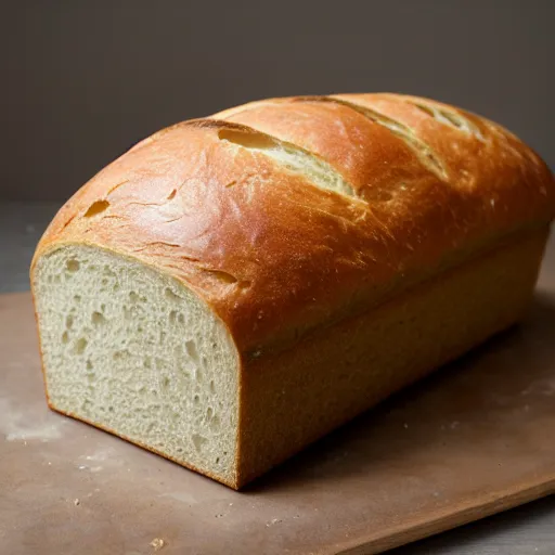 Prompt: a loaf of bread