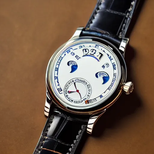 Prompt: f. p. journe watch