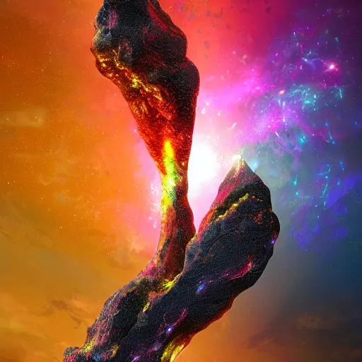 Prompt: a cosmic lava lamp, dynamic lighting, fantasy concept art, trending on art station, stunning visuals, creative, cinematic, ultra detailed