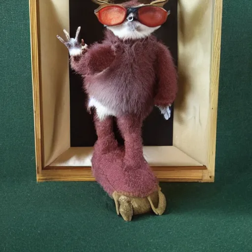 Image similar to velma taxidermy failure