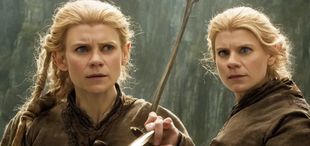 Image similar to a still of Claire Danes as Bilbo in The Hobbit (2012)