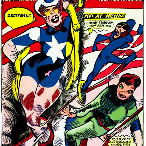 Image similar to cat as american captain by marvel comics