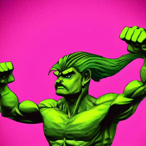 Image similar to a picture of a green man with his fist up, vector art by mor than, featured on deviantart, mingei, marvel comics, polycount, sketchfab