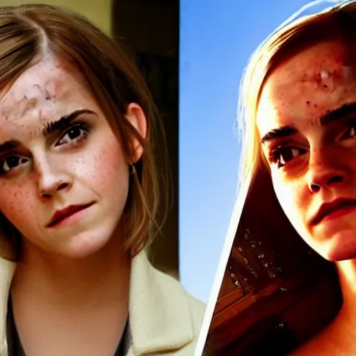 Image similar to emma watson as imagined by donald trump