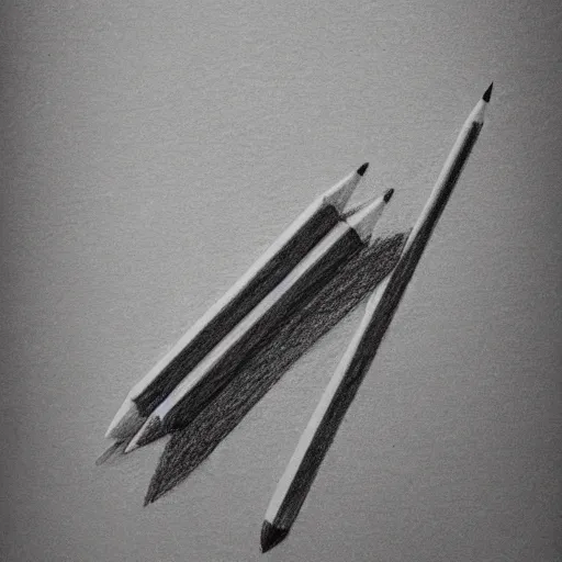 Image similar to pencil drawing of a crayon