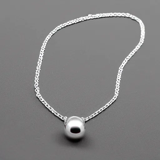 Image similar to sterling silver necklace, photo