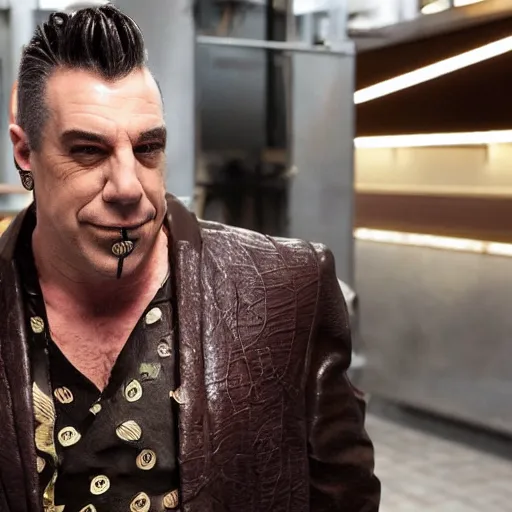 Image similar to chocolate bar with a pattern of till lindemann